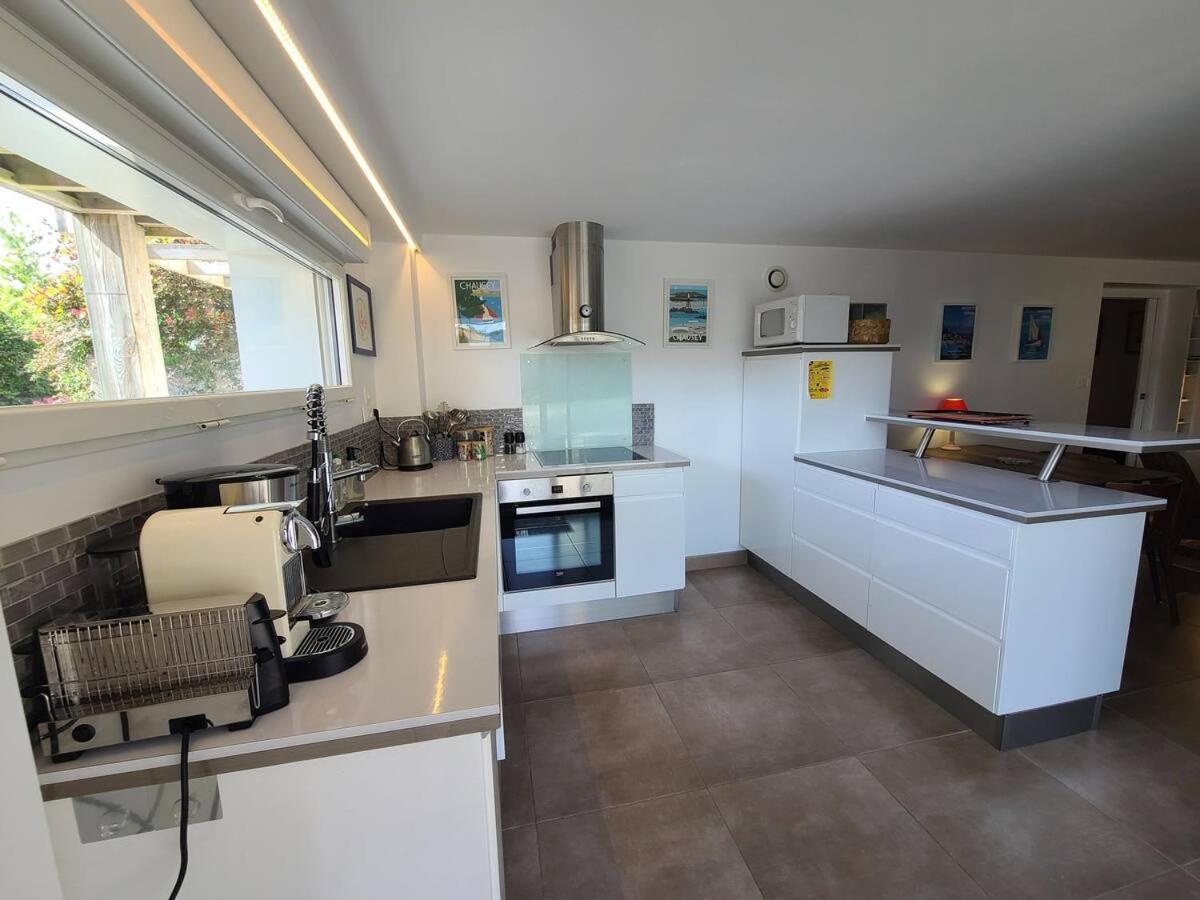 Appartement Moderne Avec Terrasse - Proche Mer Agon-Coutainville Eksteriør billede