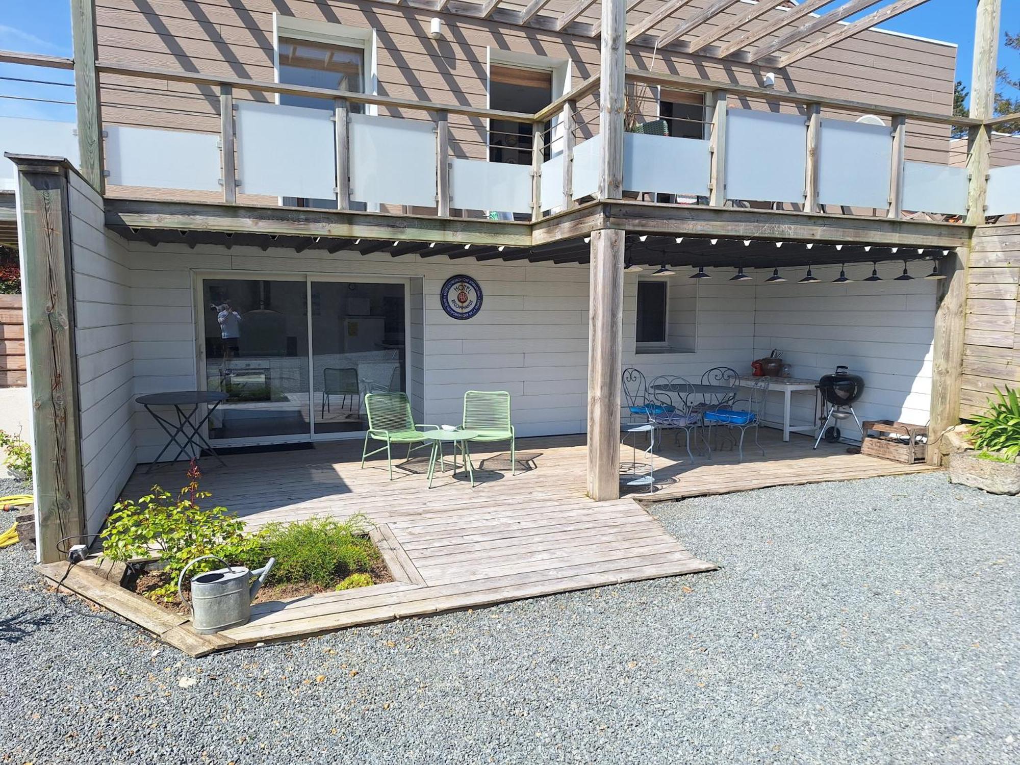 Appartement Moderne Avec Terrasse - Proche Mer Agon-Coutainville Eksteriør billede